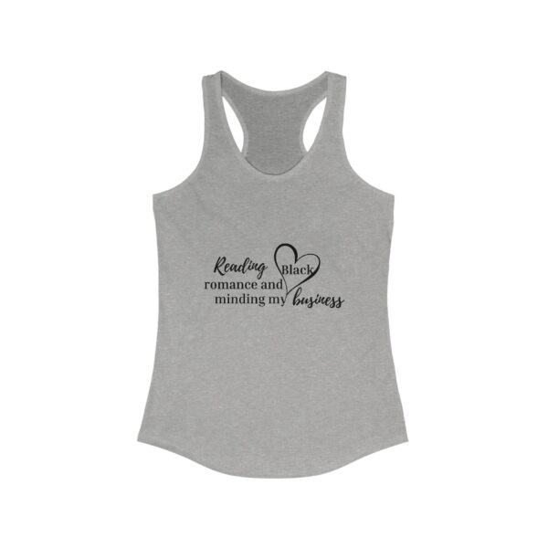 Reading + Minding My Business Racerback Tank - Image 4
