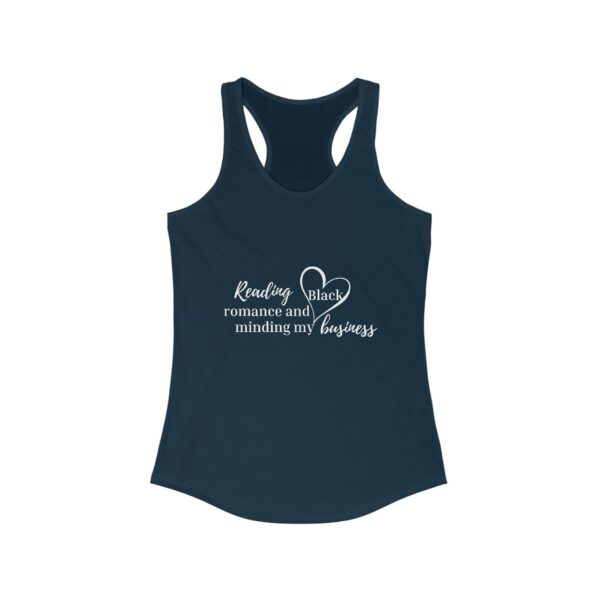 Reading + Minding My Business Racerback Tank - Image 6
