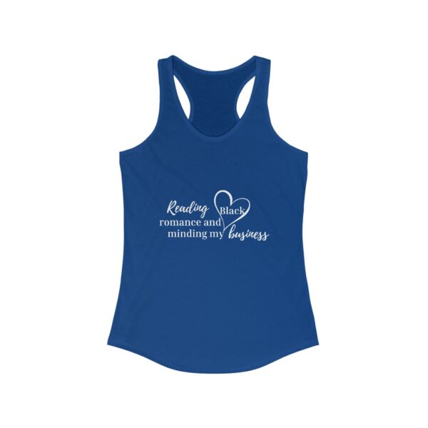 Reading + Minding My Business Racerback Tank - Image 5