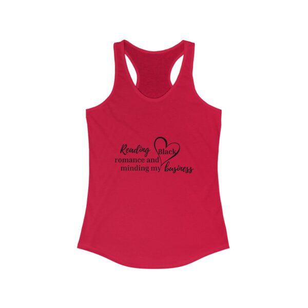 Reading + Minding My Business Racerback Tank - Image 8