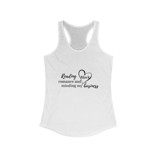 Reading + Minding My Business Racerback Tank - Image 2