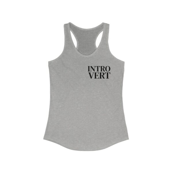 Introvert Racerback Tank