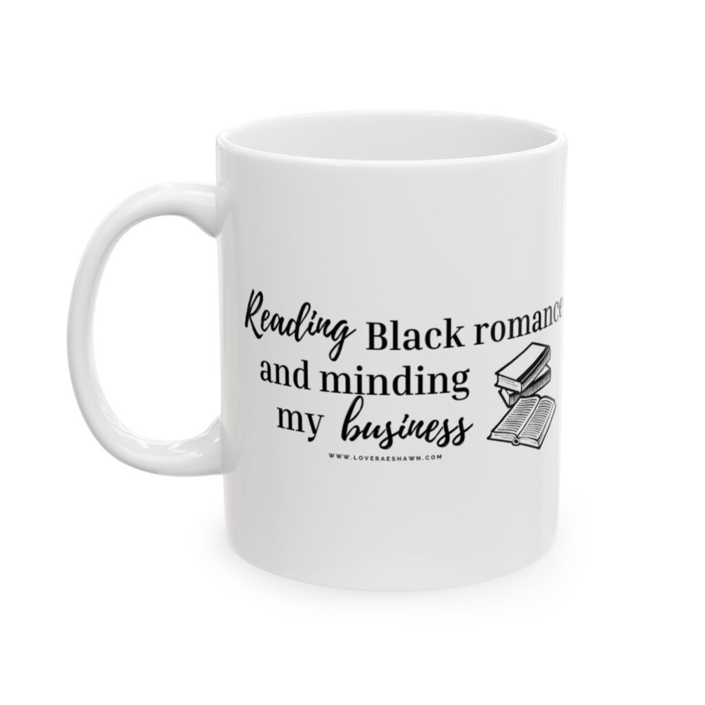 Reading Black Romance Mug