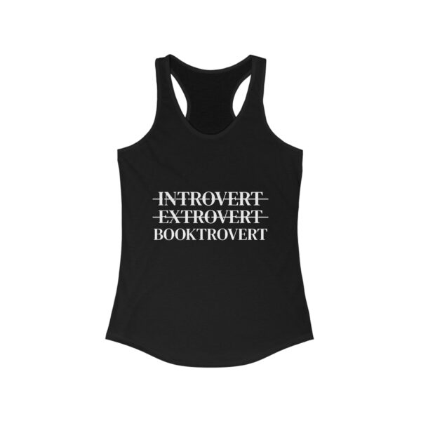Booktrovert Racerback Tank - Image 2