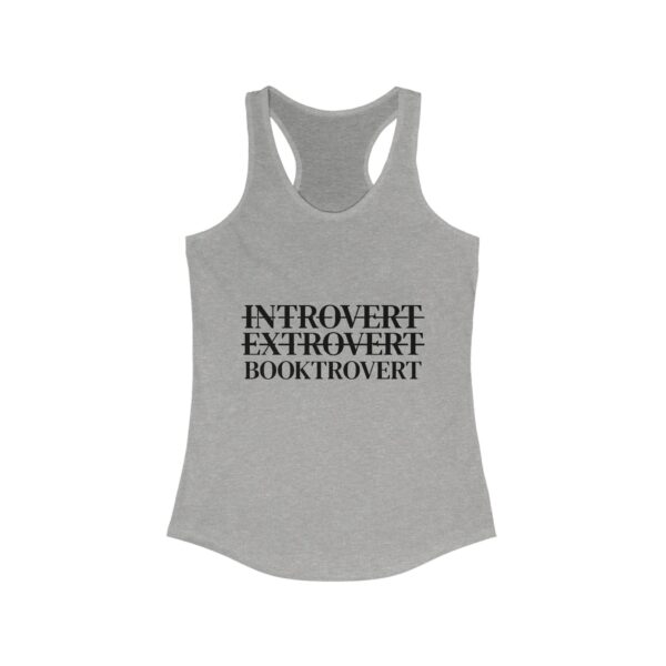 Booktrovert Racerback Tank - Image 4