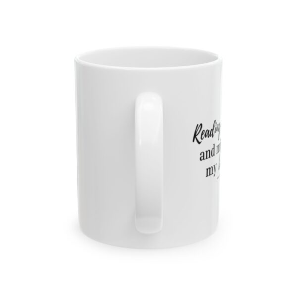 Reading Black Romance Mug - Image 3