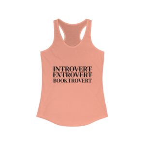 Booktrovert Racerback Tank