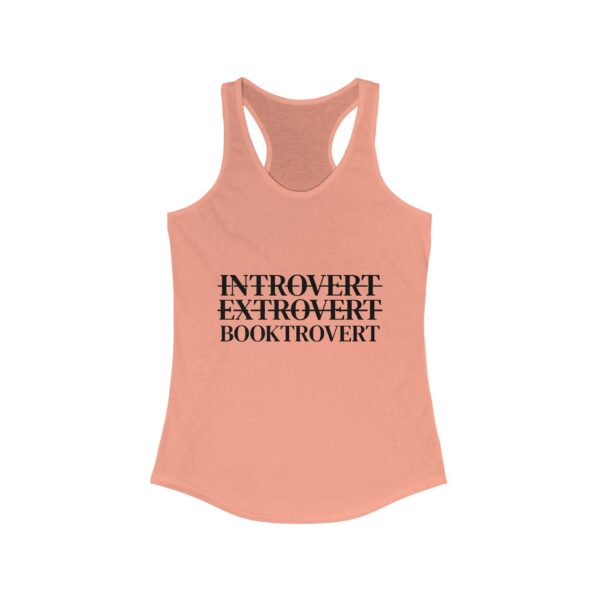 Booktrovert Racerback Tank