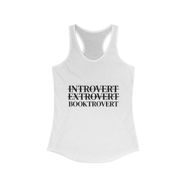 Booktrovert Racerback Tank - Image 3