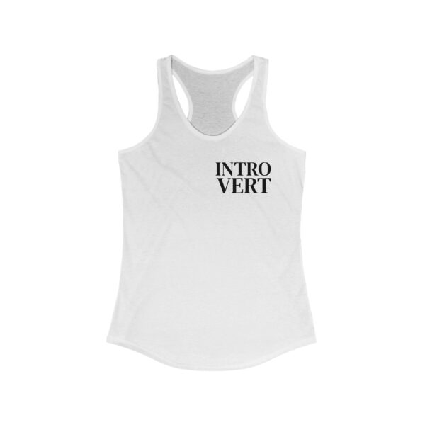 Introvert Racerback Tank - Image 3